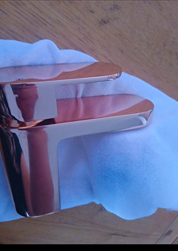 Rose gold basin mixer complete - rose,