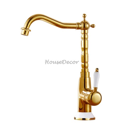 Bathroom polish gold brass - polish, tap