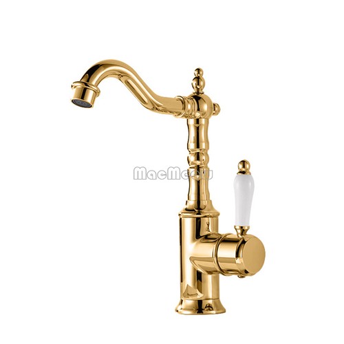 Traditional basin mixer - basin, tap