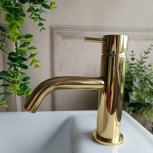 Basin mixer tap polished - basin,
