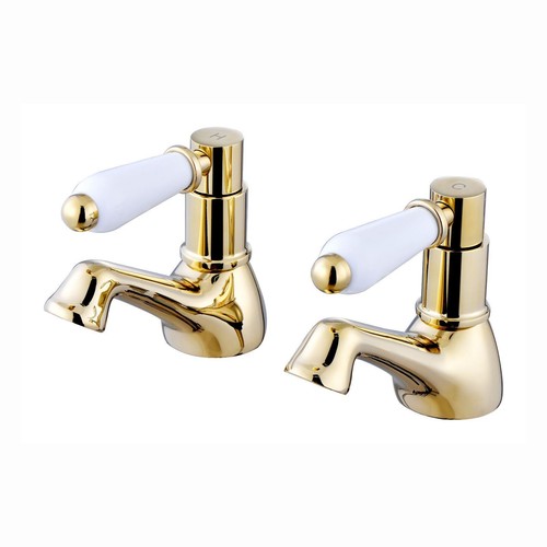 Pillar basin taps hot - basin, &