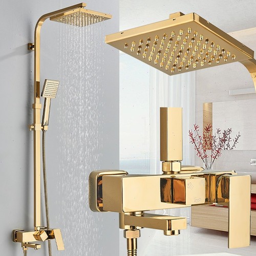 Exposed bathroom shower - exposed, system