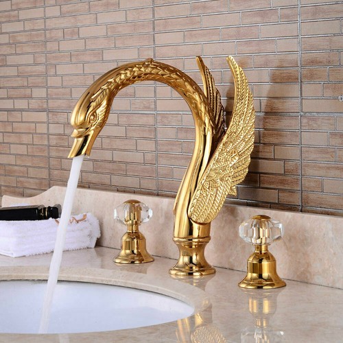 Hole gold swan style - gold,