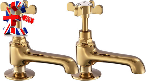 Polished gold basin - polished,