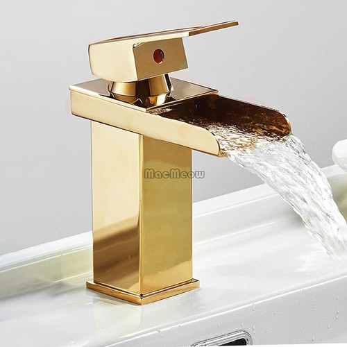 Waterfall spout bathroom basin - waterfall,