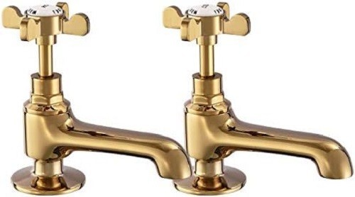 Basin pillar taps pair - basin,