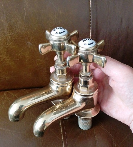 Pair polished solid - pair,