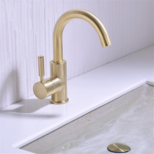 Bathroom brass basin - bathroom, mixer