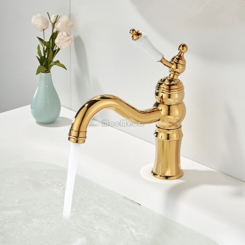 Modern polished brass basin - brass,