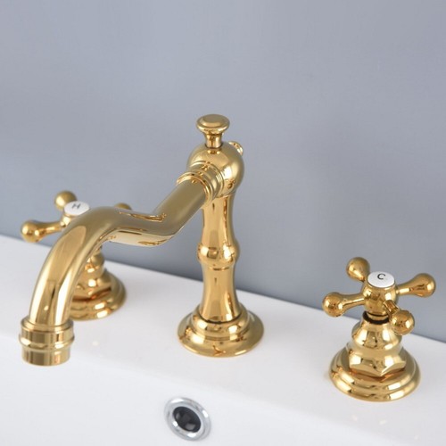 Golden brass dual - brass, handle