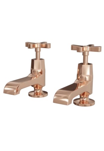 Rose gold art deco - gold, basin