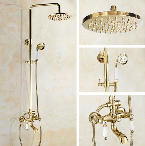 Polished gold color brass - polished,
