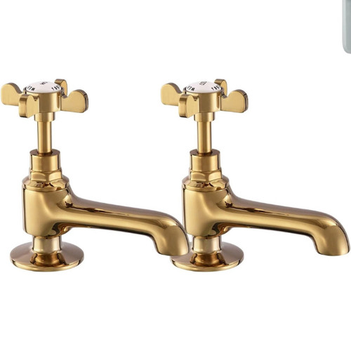 Basin pillar taps - pillar, pair