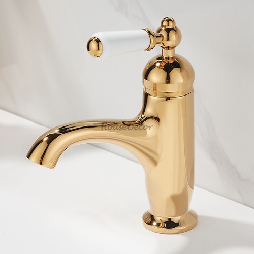 British vintage brass bathroom - british,