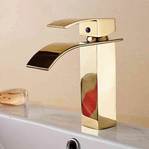 Square polished gold - polished,